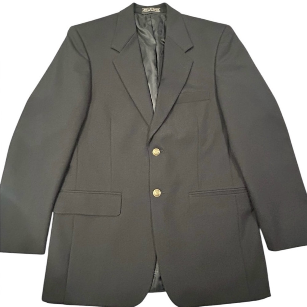 Bert Pulitzer Wool Blend Sport Jacket Blazer 37R Gold‎ Buttons